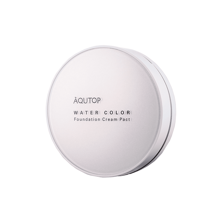 Aqutop Water Color Foundation Cream Pact - WELLVY wellness & beauty